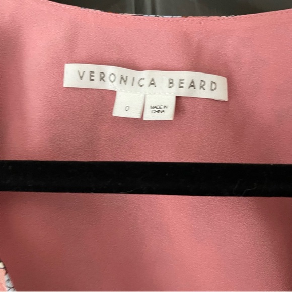 Veronica Beard Pink Floral Blouse - Picture 4 of 4
